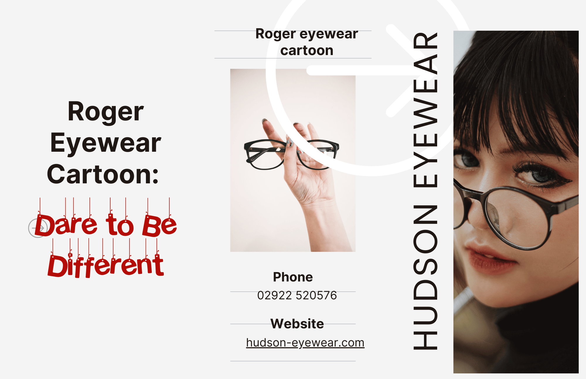 Roger Eyewear Cartoon