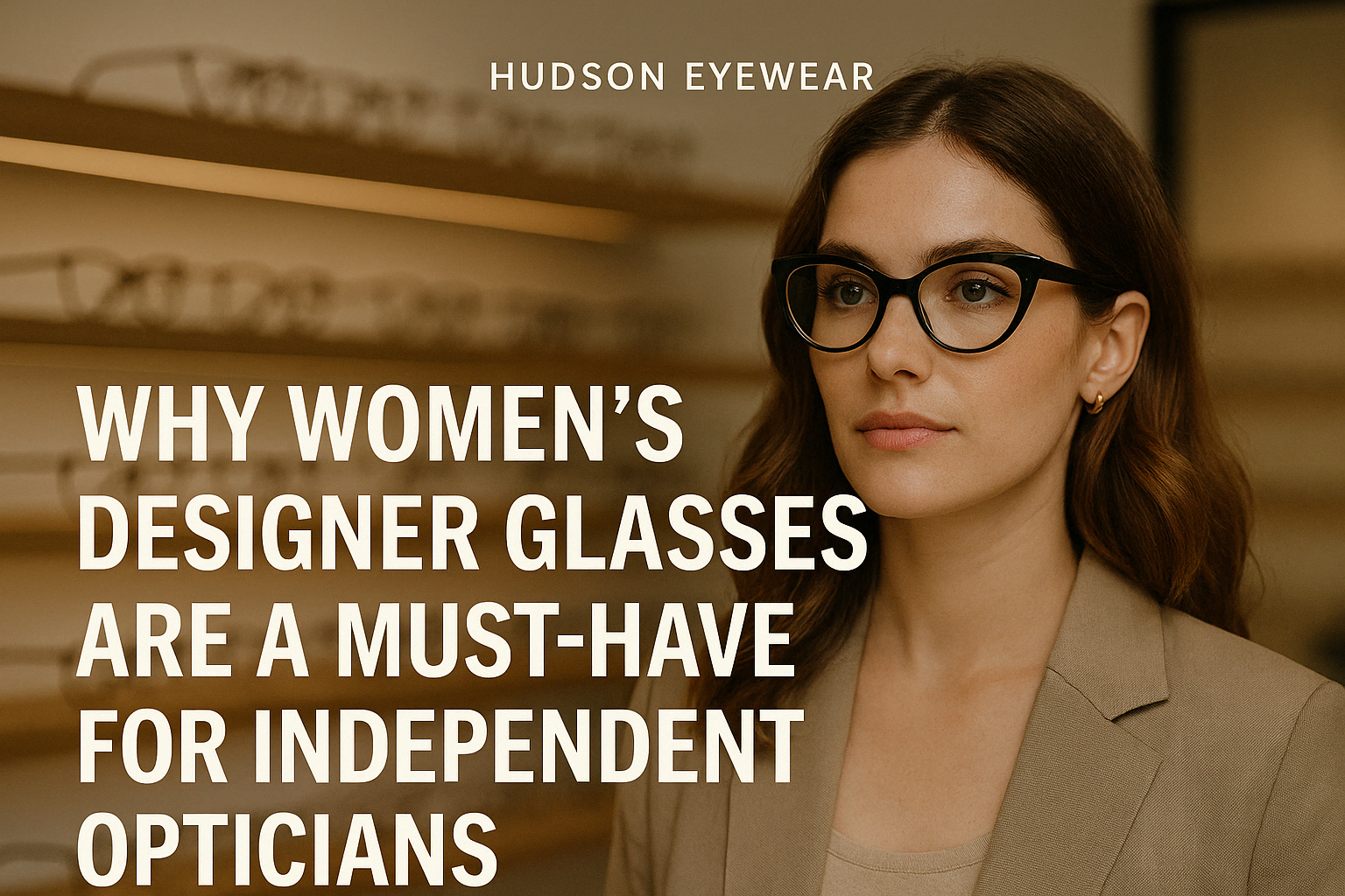Why Women’s Designer Glasses Are a Must-Have for Independent Opticians