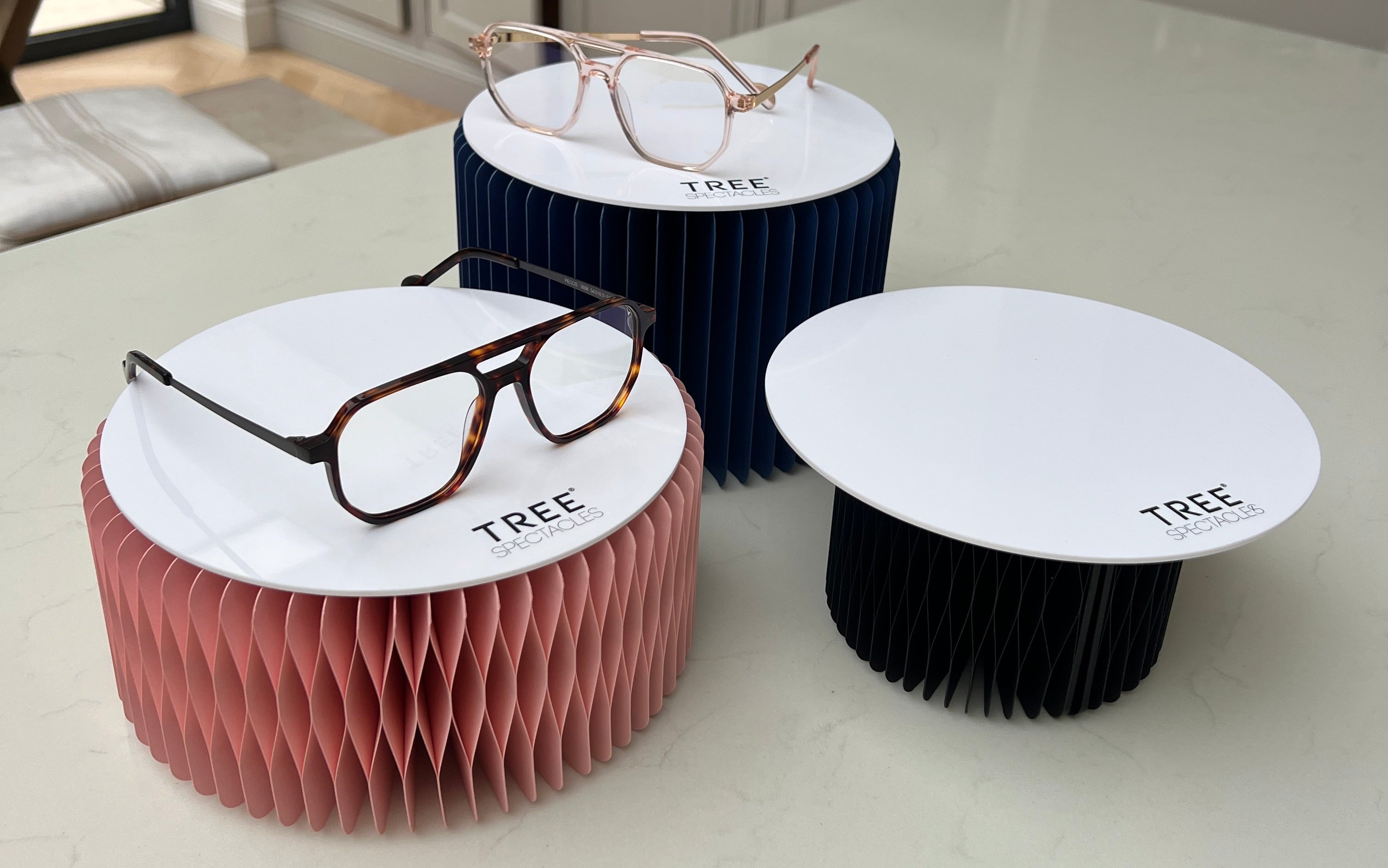 Tree Frame Display Stands x3