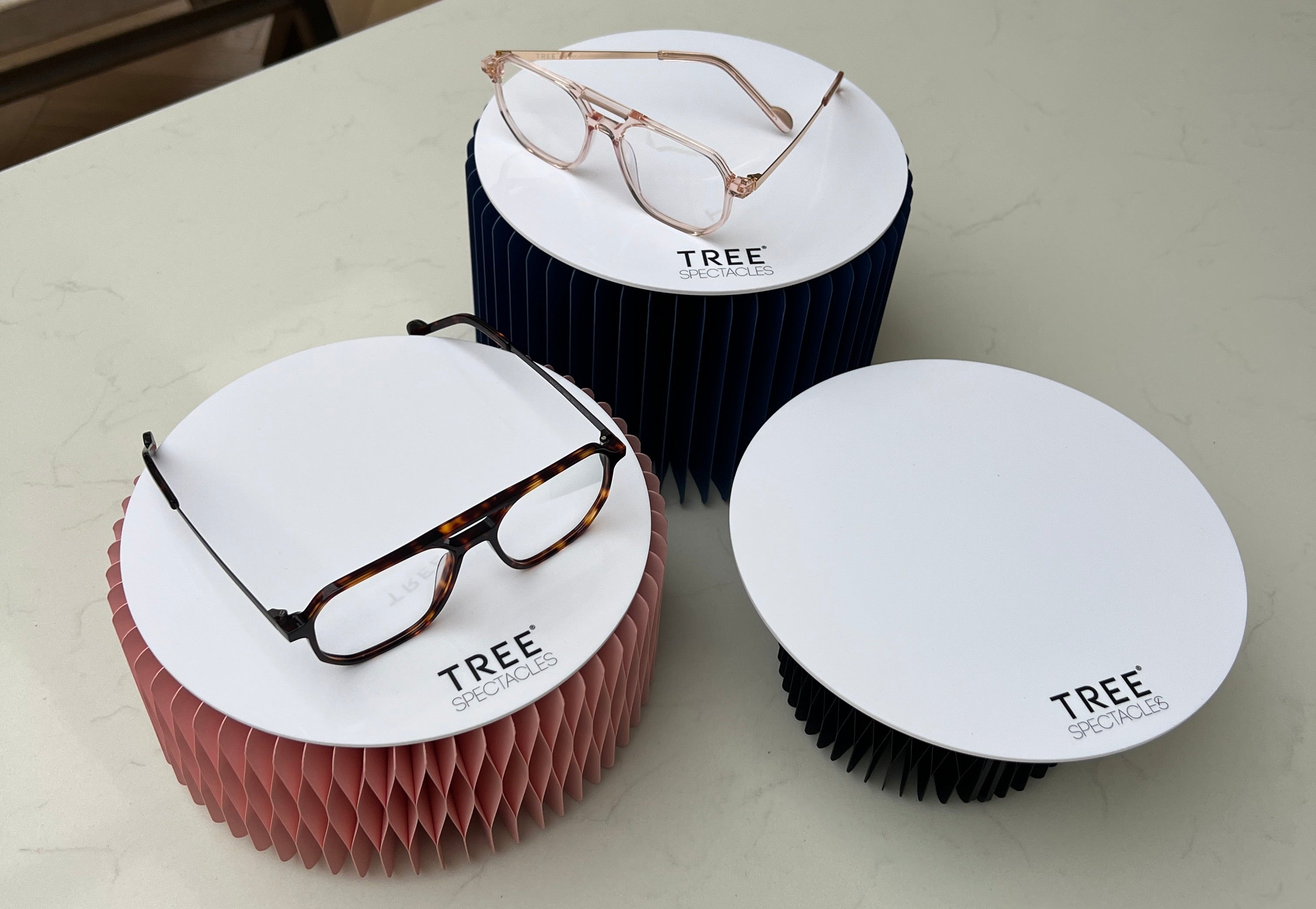 Tree Frame Display Stands x3